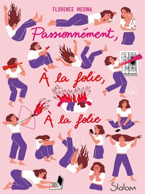 cover image of Passionnément, à la folie, à la folie--Lecture roman ado réaliste amour--Dès 14 ans